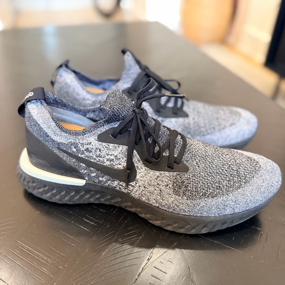 Nike React Men's Black and Gray Running Shoes. Barely Worn!